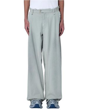 Balenciaga Wide Trousers - Gris