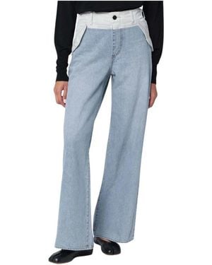 Sacai Wide Jeans - Blue