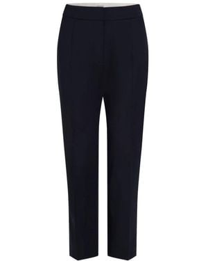 Patou Straight Trousers - Blue