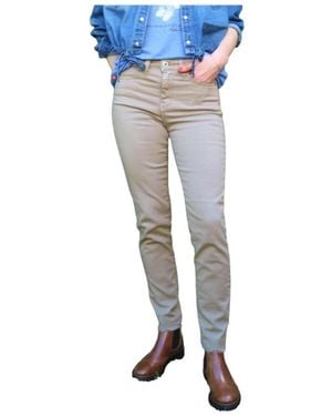 Denim Studio Slim-Fit Trousers - Blu