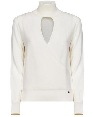 Herno Turtleneck Sweater - Wit