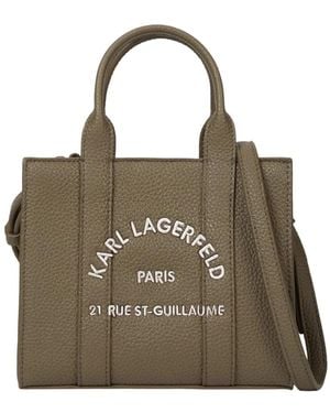KARL LAGERFELD Shopping Bags - Green