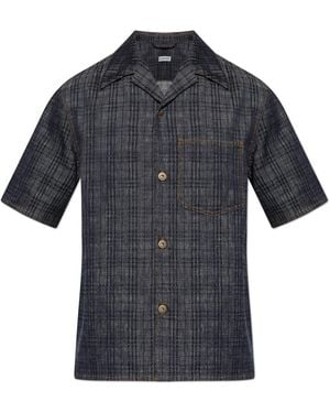 Burberry Short Sleeve Shirts - Blu