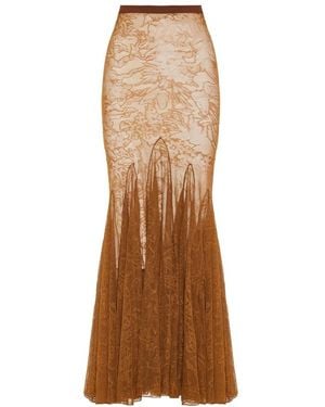 David Koma Maxi Skirts - Brown