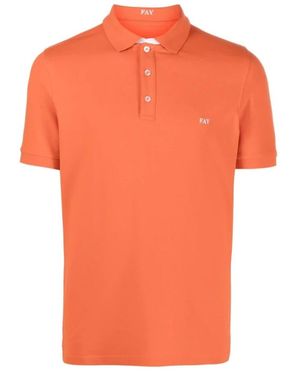 Fay Polo Shirts - Orange