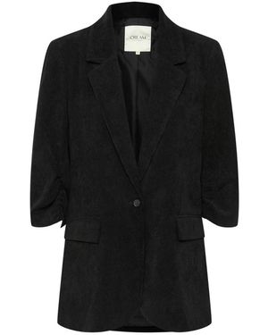 Cream Blazers - Black