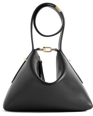 TOTEME Leren Polsband Handtas - Zwart