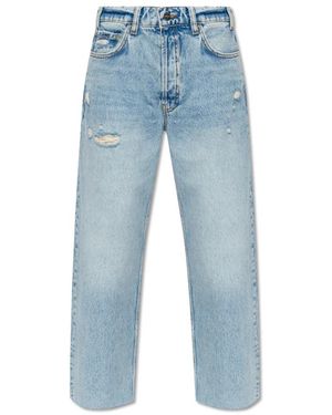 Anine Bing Straight Jeans - Blue