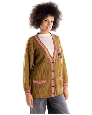 Brand Unique Maglia Cardigan - Bruin