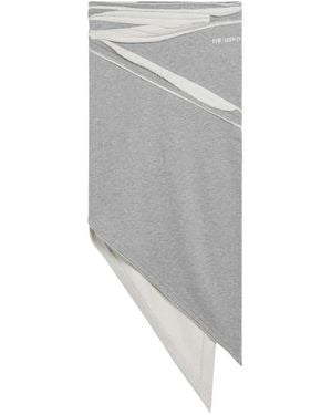 The Attico Midi Skirts - Gris