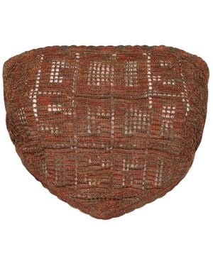 Gcds Sleeveless Tops - Brown