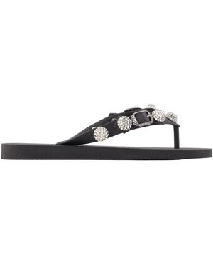 Balenciaga Flip Flops - Blue