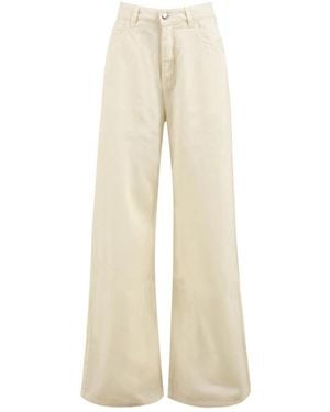 ICON DENIM Wide Jeans - Natural