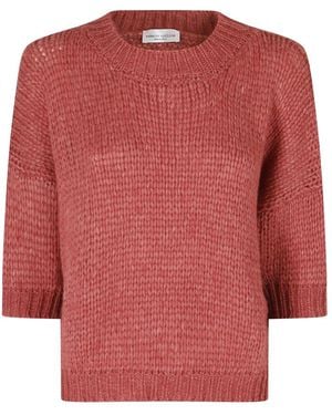 Roberto Collina Round-Neck Knitwear - Rosso