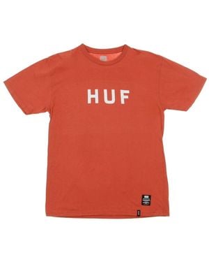Huf T-Shirts - Red