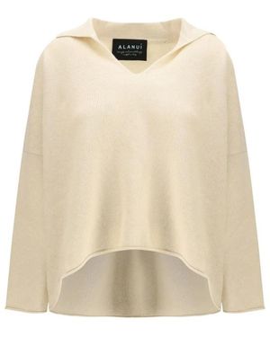Alanui Truien & Vesten ,Polyester Finest Polo - Naturel