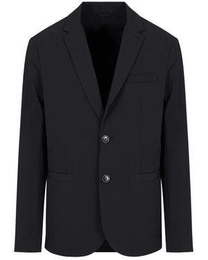 ARMANI EXCHANGE Enkelrijige Blazer - Blauw