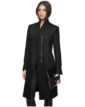 VESPUCCI by VSP Single-Breasted Coats - Nero