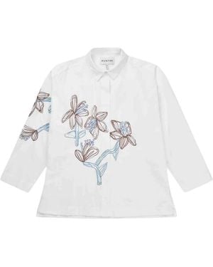 Munthe Overhemden ,Wit ,Katoen Nicolette Shirt
