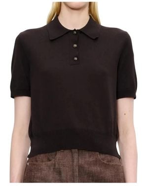 A.P.C. Polo Shirts - Negro