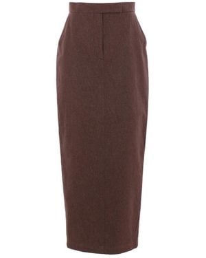 Max Mara Pencil Skirts - Brown