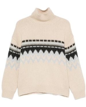 Allude Cashmere Knitwear - Natural