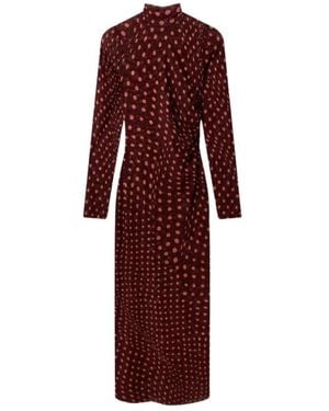 Stella McCartney Kleedjes ,Rood ,Maxi Kleedjes