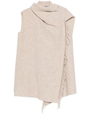 Fabiana Filippi Jassen ,Cape Met Franjes - Naturel