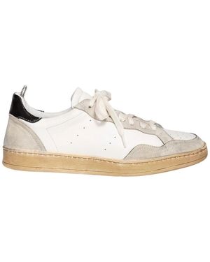 Elia Maurizi Flexibler sneaker mit natürlichen materialien - Weiß