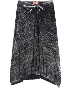 DIESEL Midi Skirts - Gris