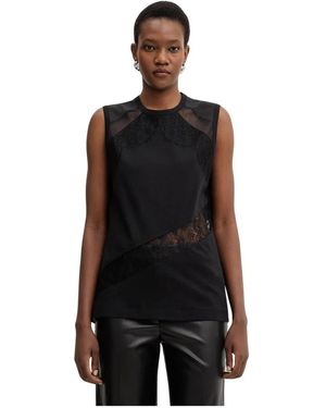 Pinko Sleeveless Tops - Negro