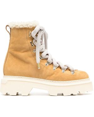 Santoni Winter Boots - Natural