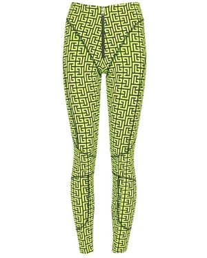 Balmain Leggings - Green