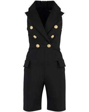 Balmain Playsuits - Black