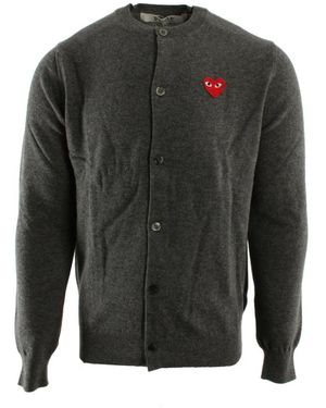 Comme des Garçons Truien & Vesten ,Grijs ,Play Vest
