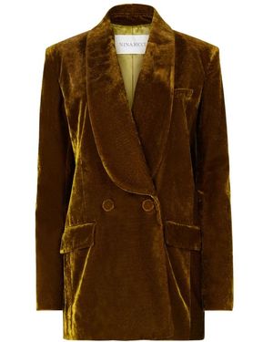 Nina Ricci Blazers - Brown