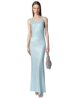 Twentyfourhaitch Gowns - Blue