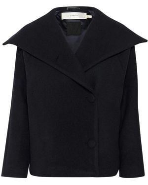 Inwear Single-Breasted Coats - Black
