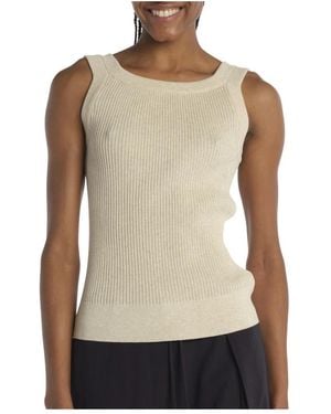 LE17SEPTEMBRE Round-Neck Knitwear - Natural