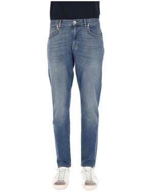 Eleventy Loose-Fit Jeans - Azul