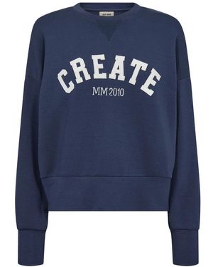 Mos Mosh Sweatshirts - Azul