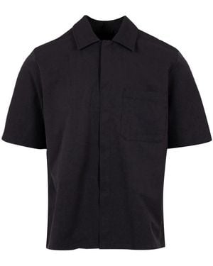 Herno Short Sleeve Shirts - Nero