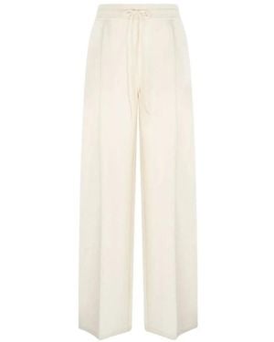 Roberto Cavalli Wide Trousers - White