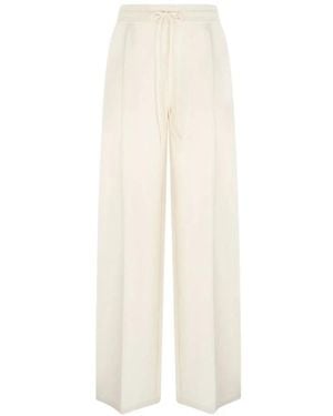 Roberto Cavalli Wide Trousers - White