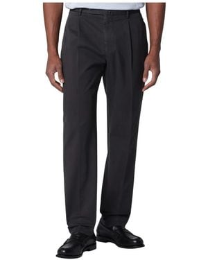 Santaniello Straight Trousers - Black