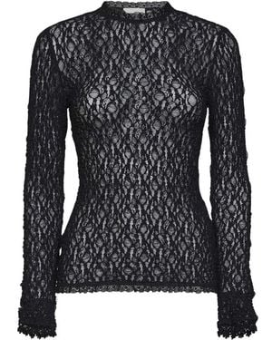Isabel Marant Tops ,Zwart ,Long Sleeve Tops
