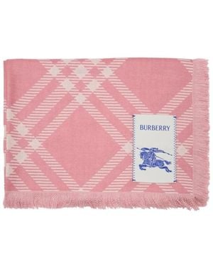 Burberry Winter Scarves - Pink