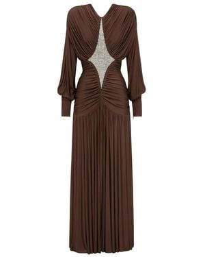 ALÉMAIS Gowns - Marrone