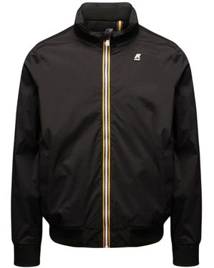 K-Way Amaury Stretch Nylon Jas - Zwart