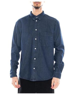 Only & Sons Overhemden ,Blauw ,Casual Shirts